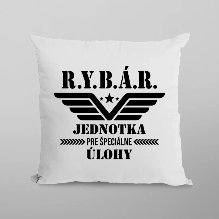 Rybár - jednotka pre špeciálne úlohy - vankúš s potlačou