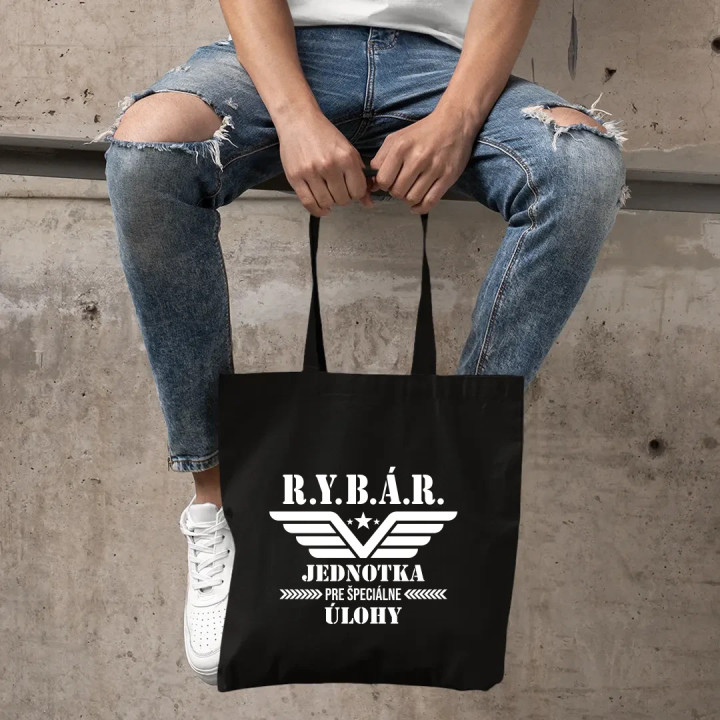 Rybár - jednotka pre špeciálne úlohy - taška s potlačou