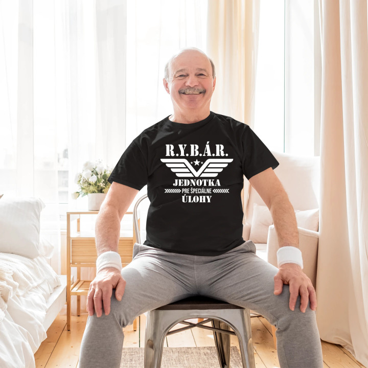 Rybár - jednotka pre špeciálne úlohy - pánske tričko s potlačou