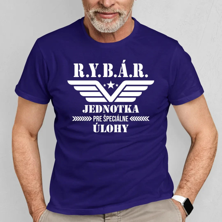 Rybár - jednotka pre špeciálne úlohy - pánske tričko s potlačou
