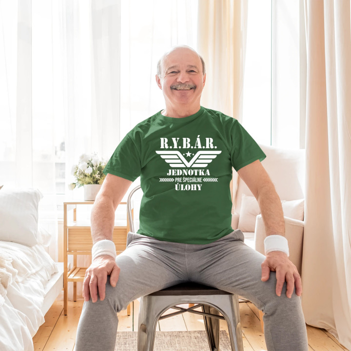 Rybár - jednotka pre špeciálne úlohy - pánske tričko s potlačou