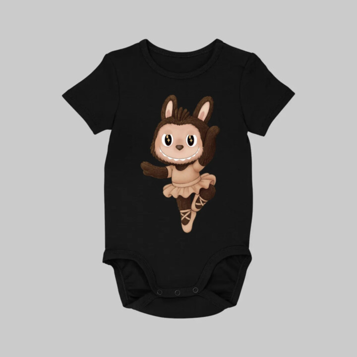 Plyšový Maskot Bubu Ballerina  - body s potlačou pro fanoušky Labubu