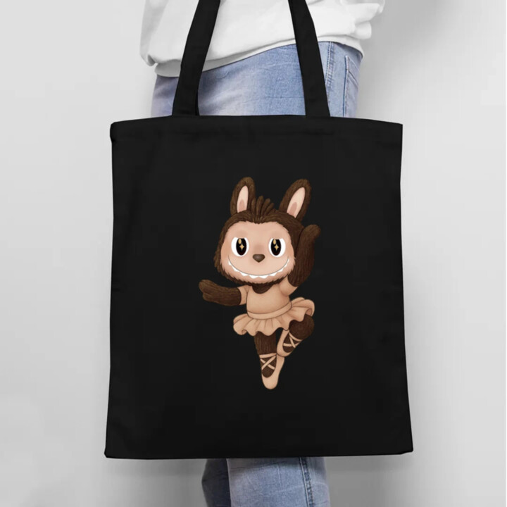 Plyšový Maskot Bubu Ballerina - taška s potlačou pro fanoušky Labubu