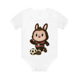 Plyšový Maskot Bubu Futbalista  - body s potlačou pro fanoušky Labubu