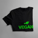 Vegan - pánske tričko s potlačou