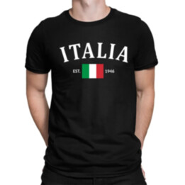 Italia - 1946 - Taliansko - pánske tričko s potlačou