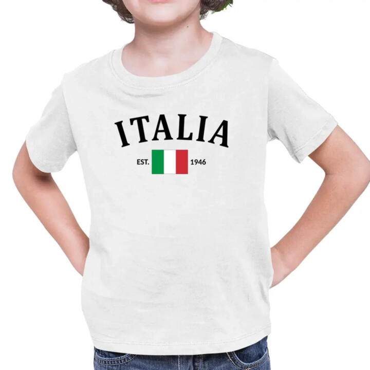 Italia - 1946 - Taliansko - detské tričko s potlačou