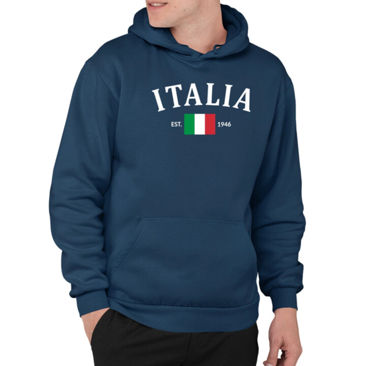 Italia - 1946 - Taliansko  - pánska mikina s potlačou