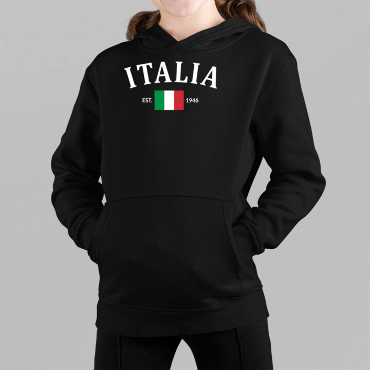 Italia - 1946 - Taliansko - detská mikina s kapucňou