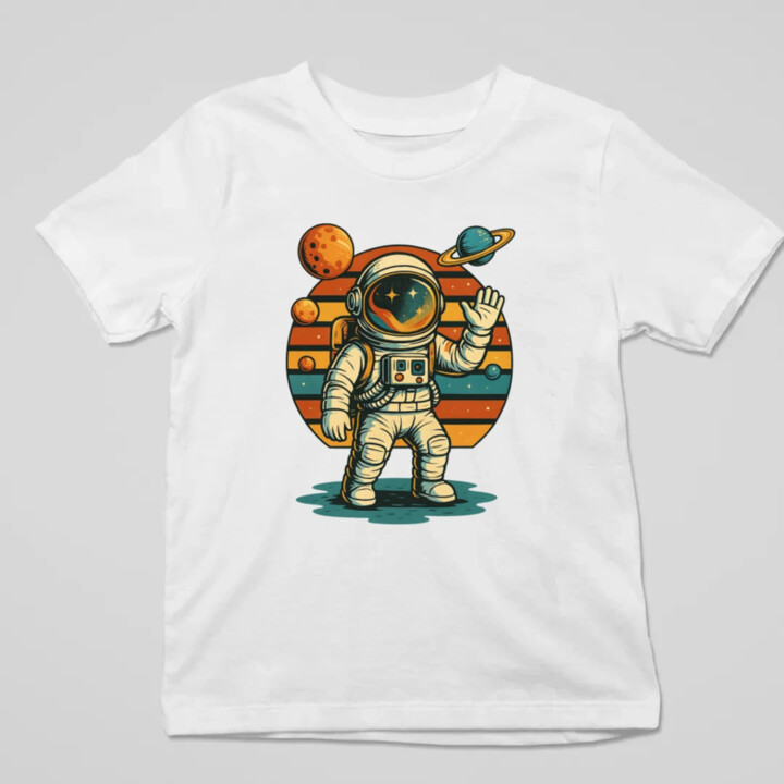 Astronaut - detské tričko s potlačou