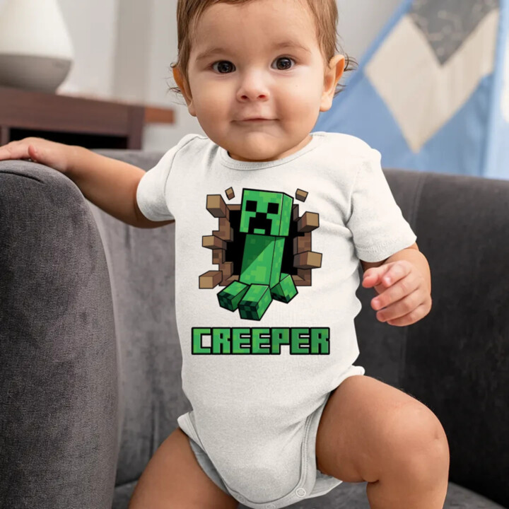Creeper  - body s potlačou pre fanúšikov hry Minecraft