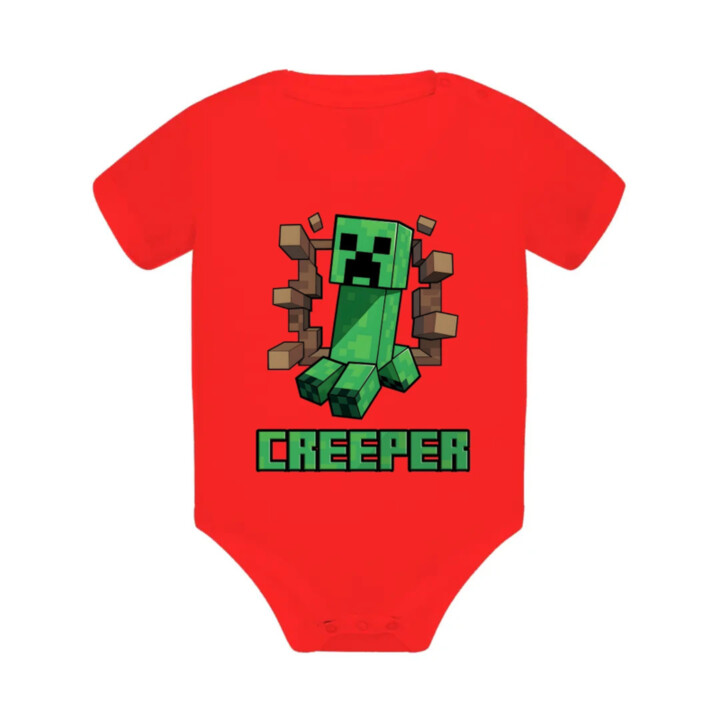 Creeper  - body s potlačou pre fanúšikov hry Minecraft
