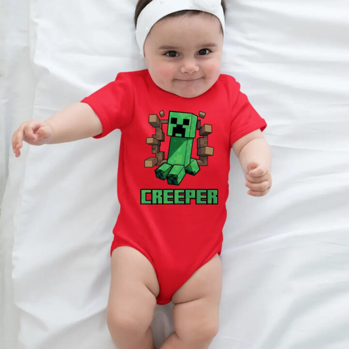 Creeper  - body s potlačou pre fanúšikov hry Minecraft