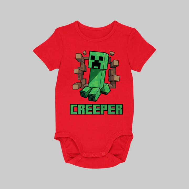 Creeper  - body s potlačou pre fanúšikov hry Minecraft