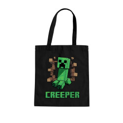 Creeper - taška s potlačou pre fanúšikov hry Minecraft