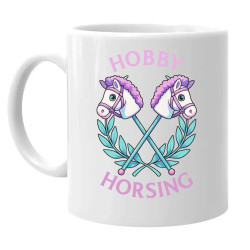 Hobby horsing - keramický hrnček s potlačou