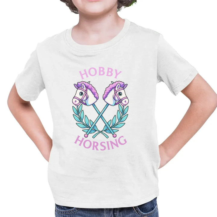 Hobby horsing - detské tričko s potlačou