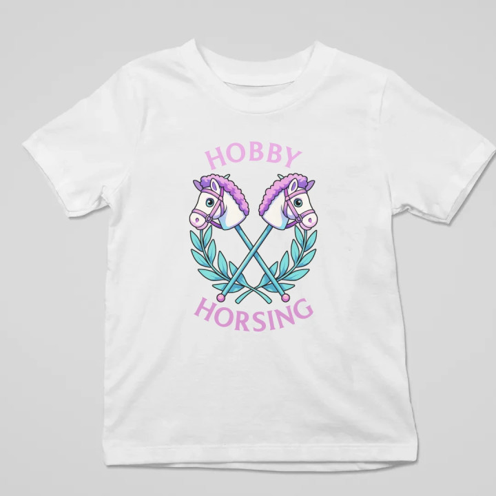 Hobby horsing - detské tričko s potlačou