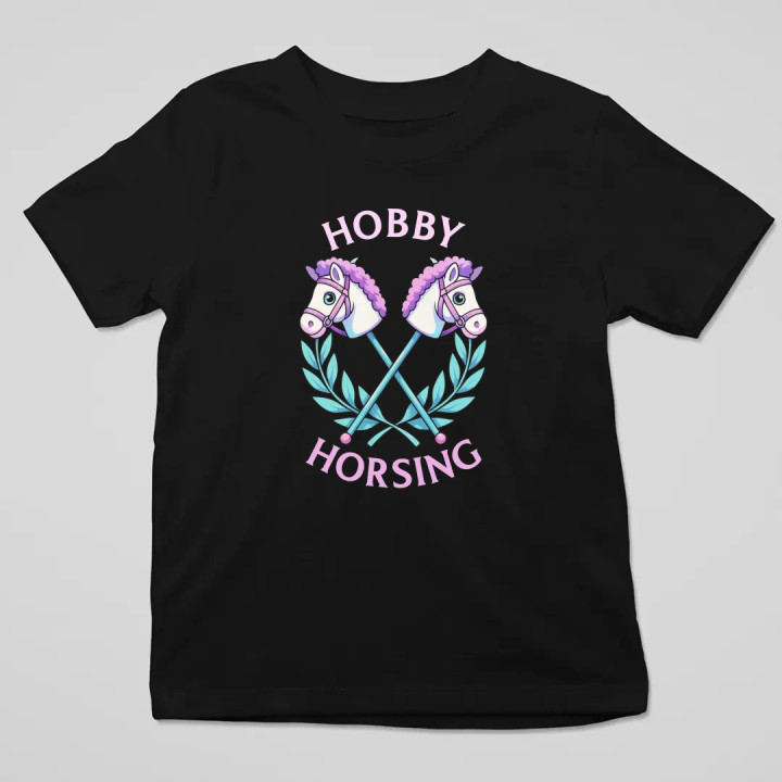 Hobby horsing - detské tričko s potlačou