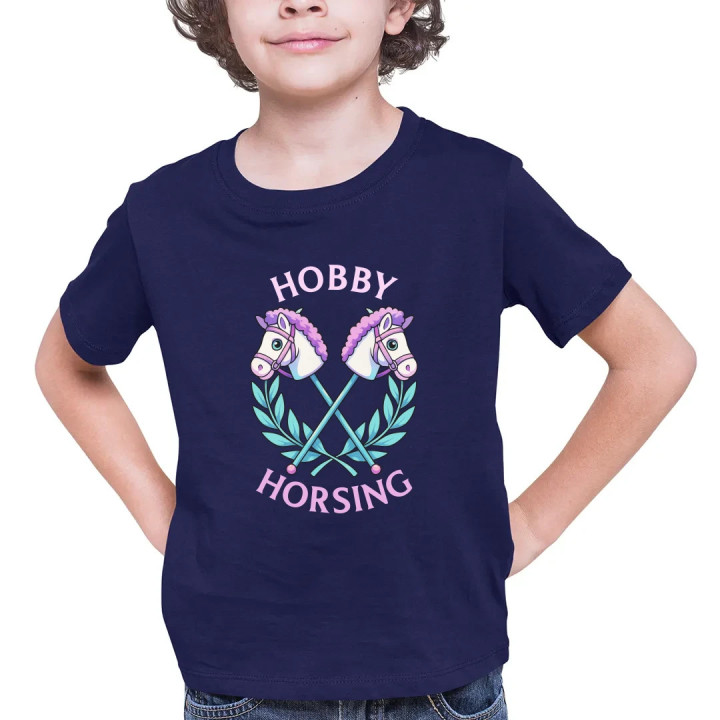 Hobby horsing - detské tričko s potlačou