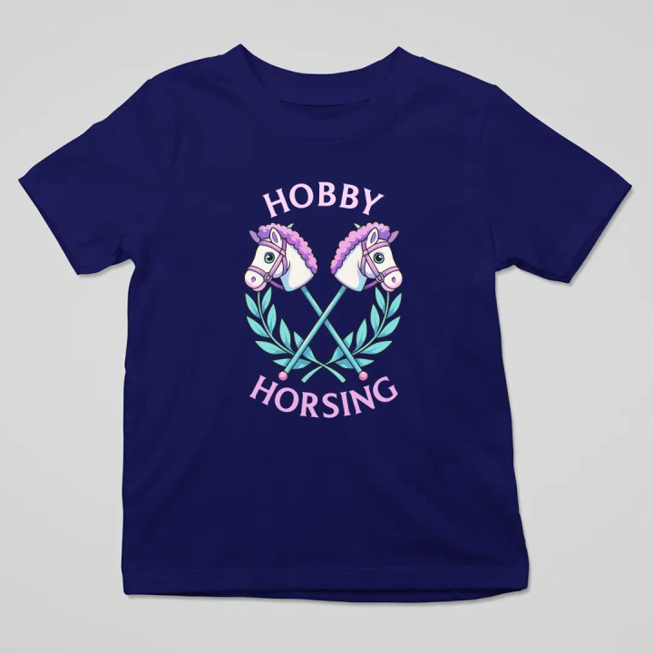 Hobby horsing - detské tričko s potlačou