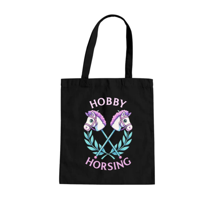 Hobby horsing - taška s potlačou