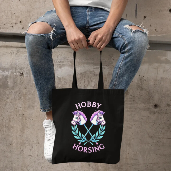 Hobby horsing - taška s potlačou