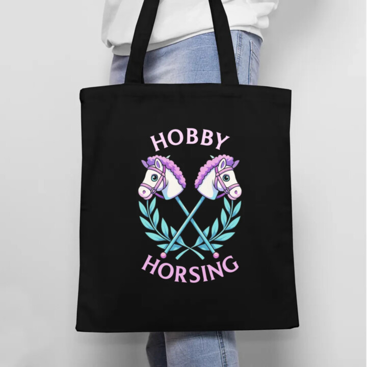 Hobby horsing - taška s potlačou