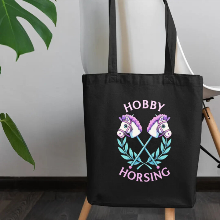 Hobby horsing - taška s potlačou