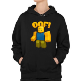 Oof  - dámska mikina s potlačou pre fanúšikov hry Roblox