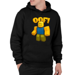 Oof  - pánska mikina s potlačou pre fanúšikov hry Roblox