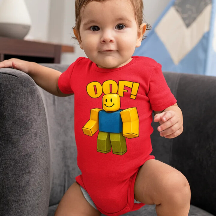 Oof  - body s potlačou pre fanúšikov hry Roblox