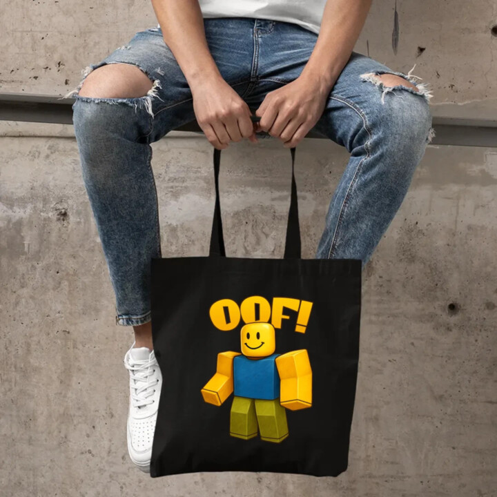 Oof - taška s potlačou pre fanúšikov hry Roblox