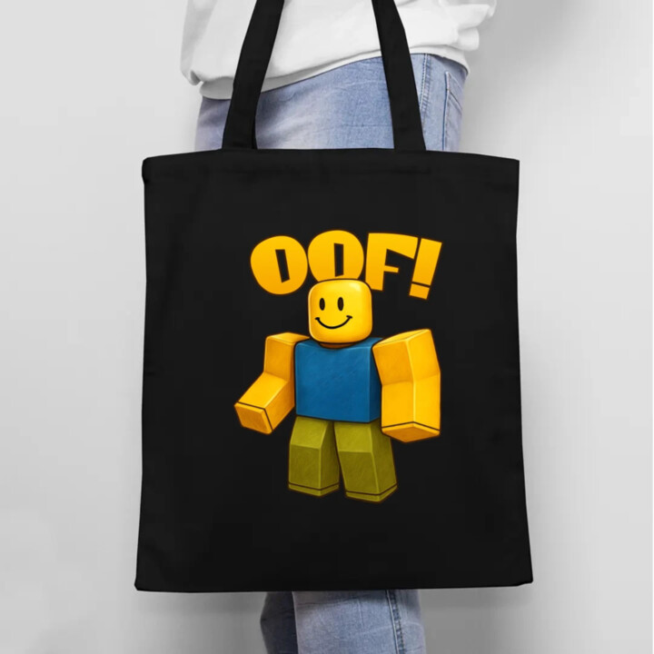 Oof - taška s potlačou pre fanúšikov hry Roblox