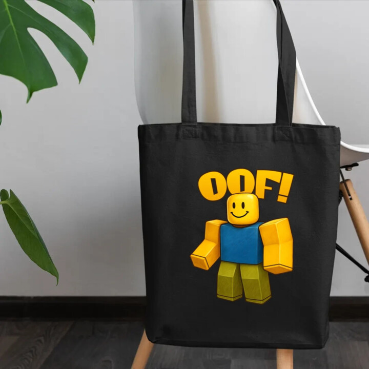 Oof - taška s potlačou pre fanúšikov hry Roblox