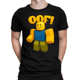 Oof - pánske tričko s potlačou pre fanúšikov hry Roblox