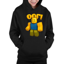 Oof - detská mikina s kapucňou pre fanúšikov hry Roblox