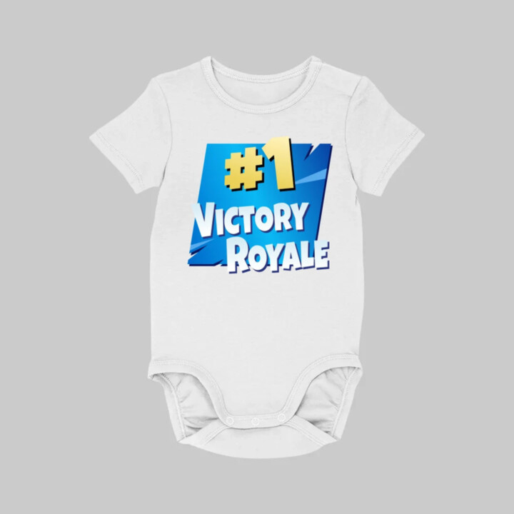 Number 1 Victory Royale  - body s potlačou pre fanúšikov hry Fortnite