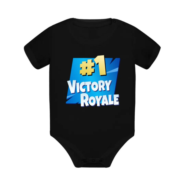 Number 1 Victory Royale  - body s potlačou pre fanúšikov hry Fortnite