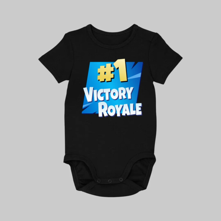 Number 1 Victory Royale  - body s potlačou pre fanúšikov hry Fortnite