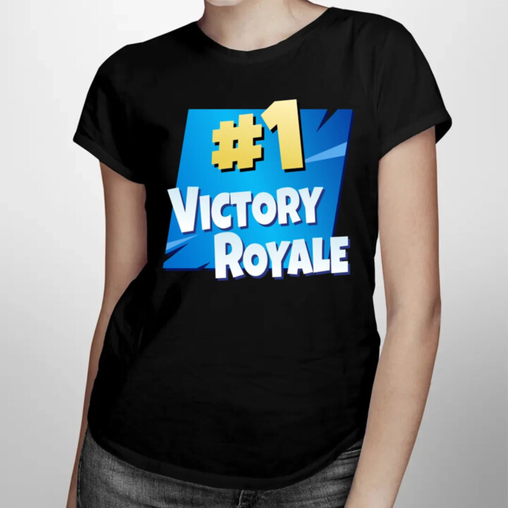 Number 1 Victory Royale - dámske tričko s potlačou pre fanúšikov hry Fortnite