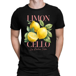 Limoncello La Dolce Vita - Citrón Lemon - pánske tričko s potlačou