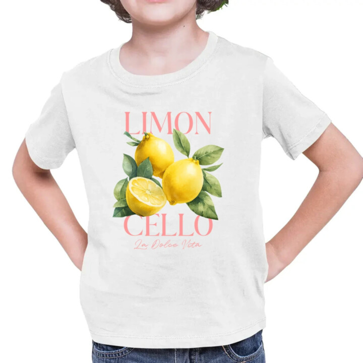 Limoncello La Dolce Vita - Citrón Lemon - detské tričko s potlačou