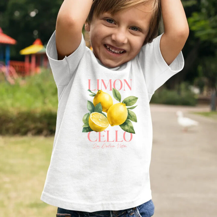 Limoncello La Dolce Vita - Citrón Lemon - detské tričko s potlačou
