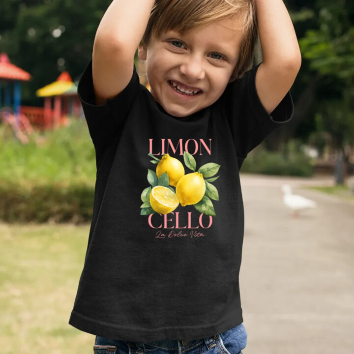 Limoncello La Dolce Vita - Citrón Lemon - detské tričko s potlačou