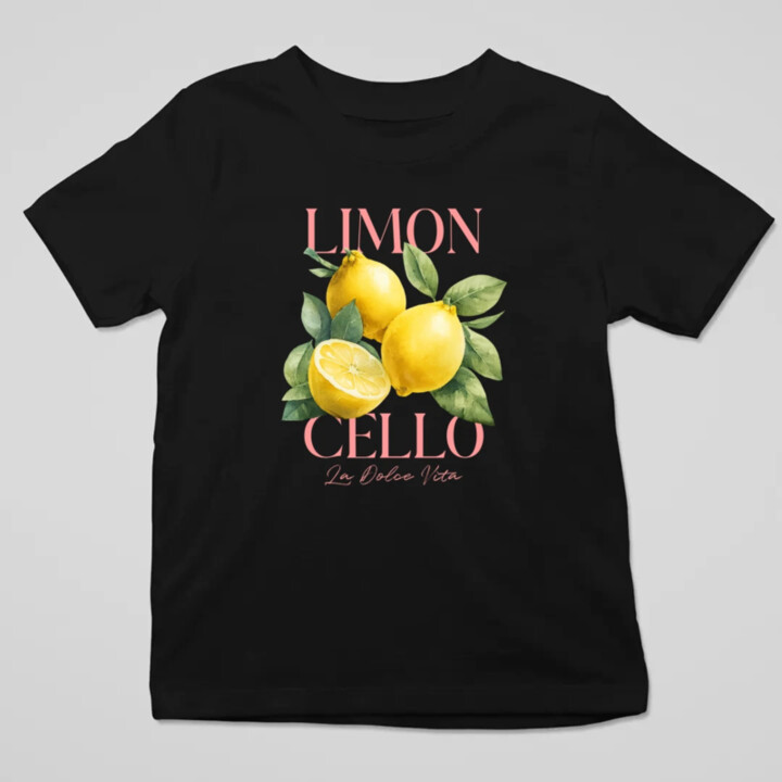 Limoncello La Dolce Vita - Citrón Lemon - detské tričko s potlačou
