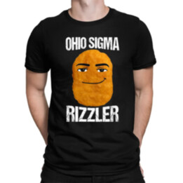 Ohio sigma rizzler - pánske tričko s potlačou