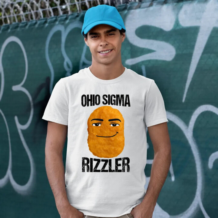 Ohio sigma rizzler - pánske tričko s potlačou