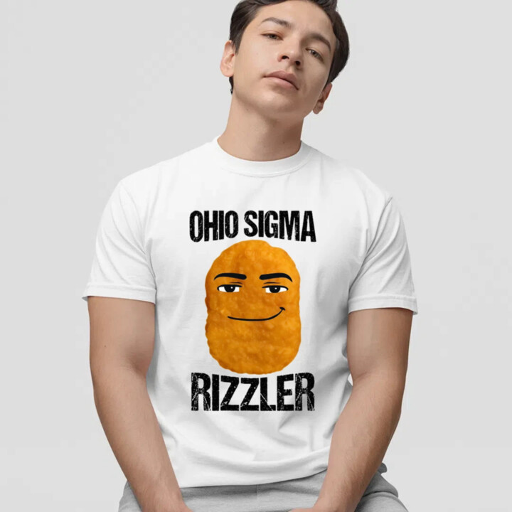 Ohio sigma rizzler - pánske tričko s potlačou