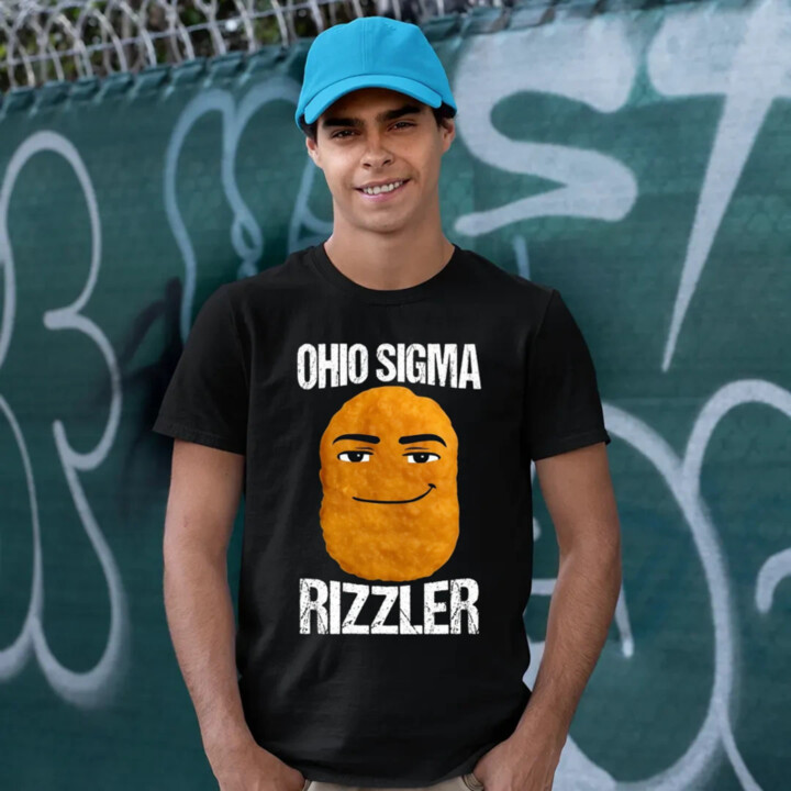 Ohio sigma rizzler - pánske tričko s potlačou